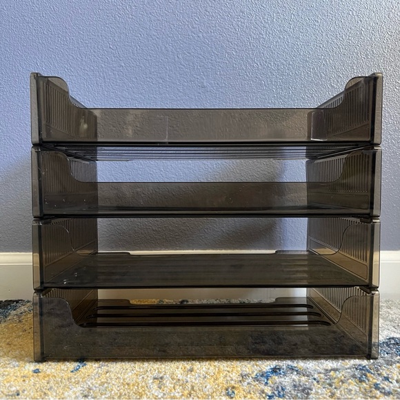 Rubbermaid 2551 Office Paper Stacking Letter Tray - Picture 8 of 13